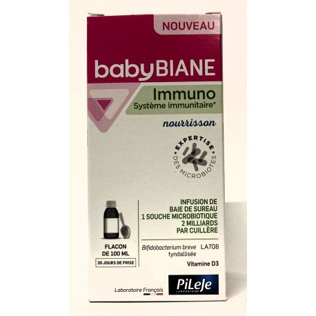 Pileje - BabyBIANE Immuno Nourrisson (100 ml)