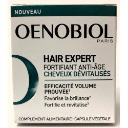 Oenobiol - Hair Expert Fortifiant anti-âge . Cheveux dévitalisés (30 capsules)