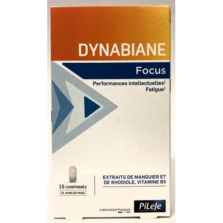 Pileje - DYNABIANE Focus . Performances intellectuelles - Fatigue (15 comprimés)