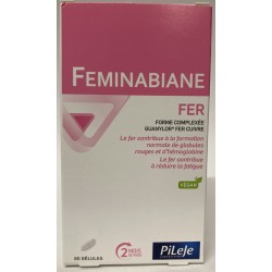 Pileje - Feminabiane Fer (60 gélules)