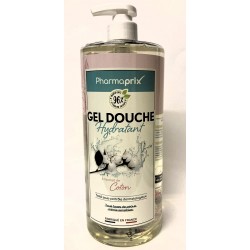 Pharmaprix - Gel douche hydratant à l'extrait de Coton (500 ml)