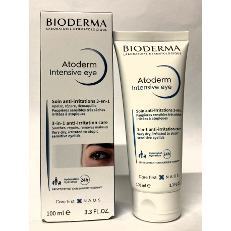 Bioderma - Atoderm Intensive eye . Soin anti-irritations 3 en 1 (100 ml)