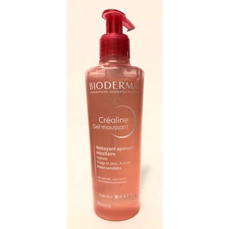 Bioderma - Créaline Gel moussant Nettoyant apaisant micellaire (200 ml)