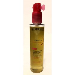 Bioderma - Créaline Huile micellaire . Huile nettoyante, démaquillante apaisante (150 ml)