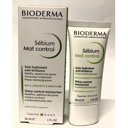 Bioderma - Sébium Mat Control . Soin hydratant anti-brillance (30 ml)