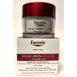 Eucerin - Hyaluron-Filler + Volume-Lift . Soin de jour SPF 15 (50 ml)