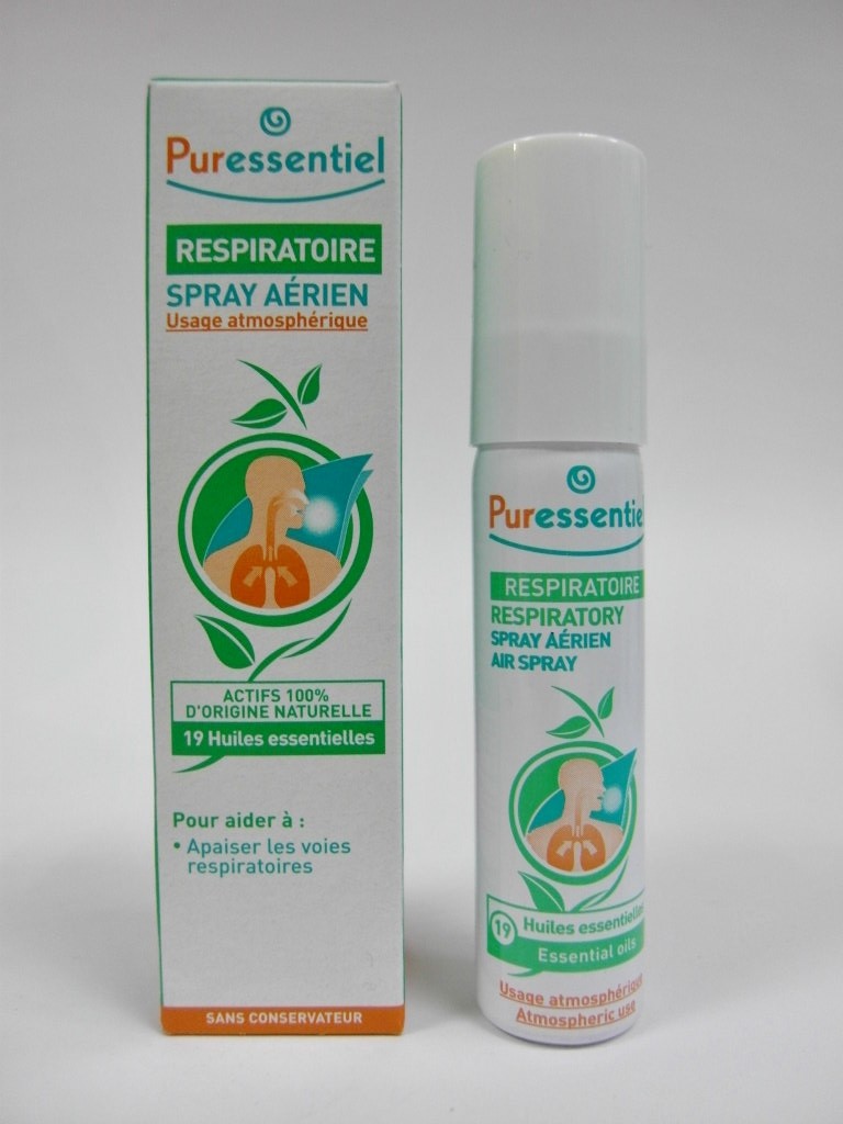 Puressentiel Respiratoire Spray Aérien aux 19 Huiles Essentielles 20ml