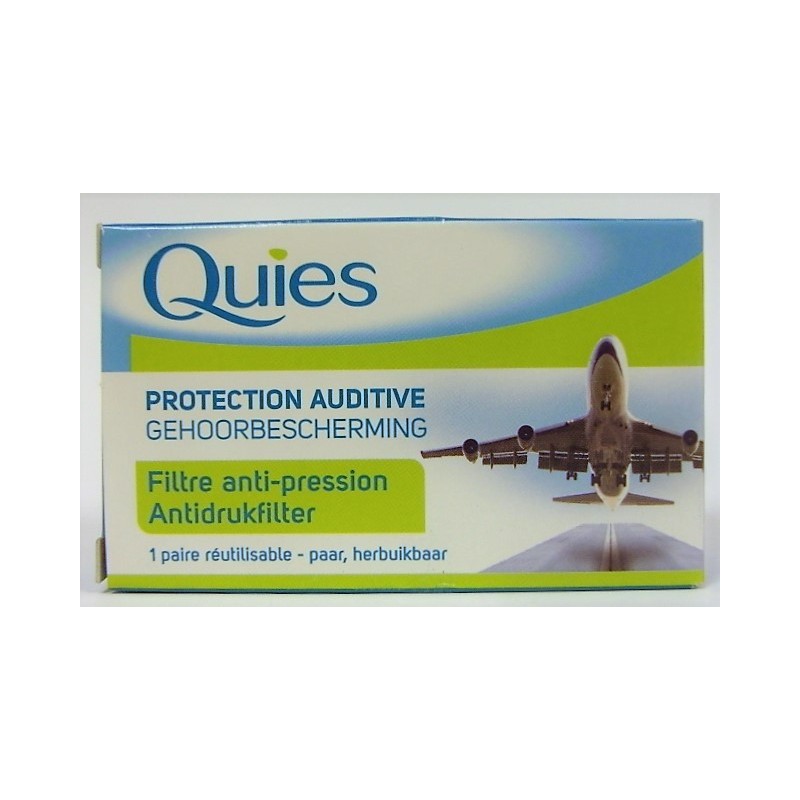 QUIES - Protection auditive Filtre anti-pression