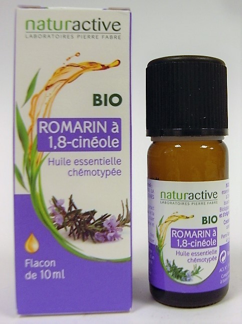 PURESSENTIEL huile essentielle romarin à cinéole 10ml bio -  Pharma-Médicaments.com