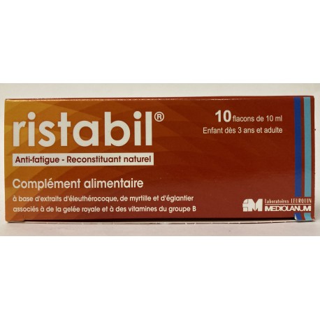 Ristabil® Anti-fatigue Solution buvable 10x10 ml - Redcare Pharmacie