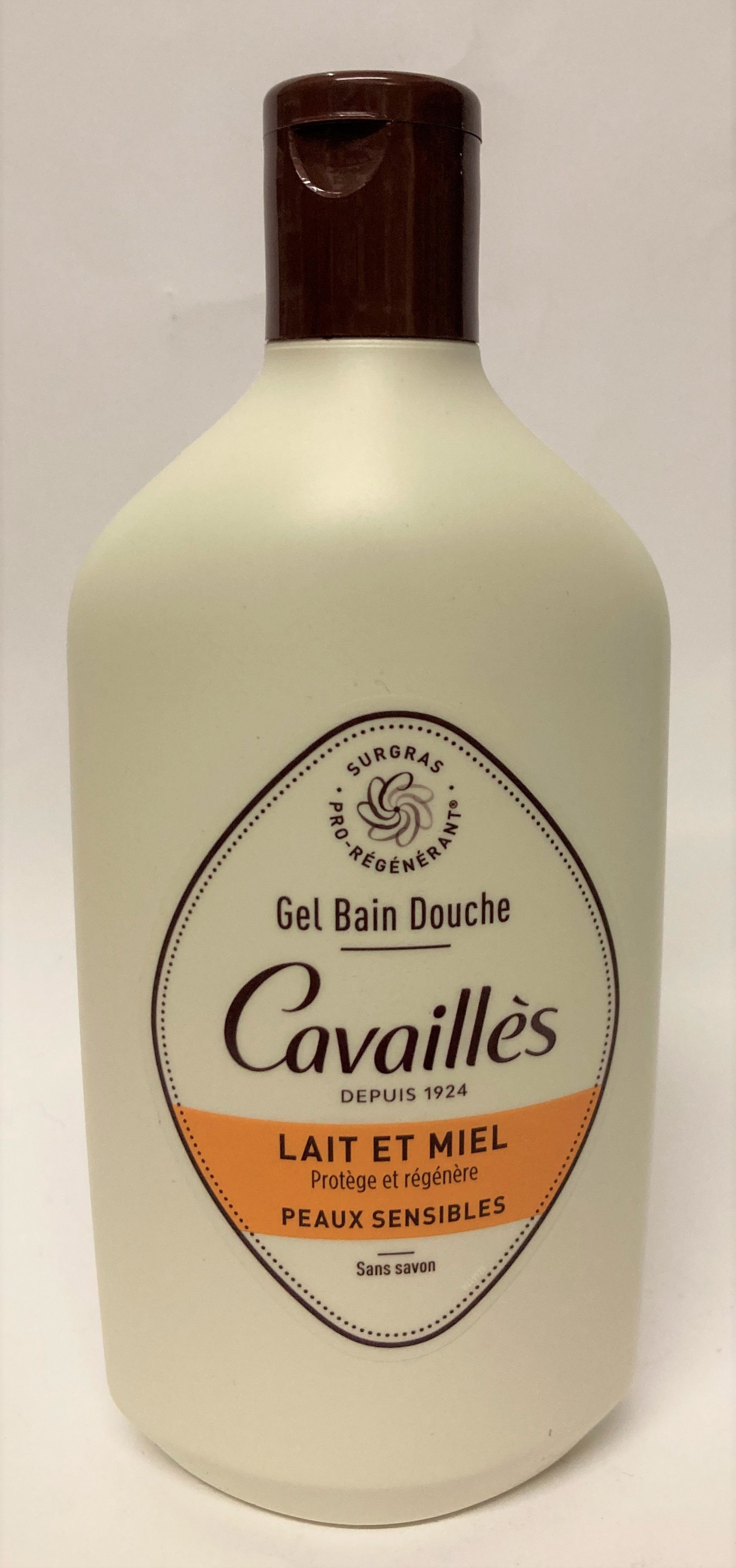 Rogé Cavaillès Surgras actif Gel bain douche lait et miel 750ml 