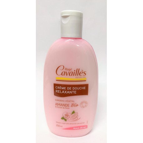 Rogé Cavaillès - Crème de douche Relaxante à l'Amande Bio (250 ml)